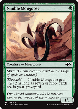 Nimble Mongoose (Modern Horizons) Near Mint