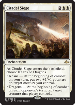 Citadel Siege (Fate Reforged) Medium Play