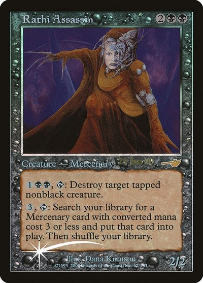 Rathi Assassin (Promos: Prerelease Cards) Medium Play Foil