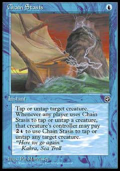 Chain Stasis (Homelands) Medium Play