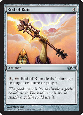 Rod of Ruin (Magic 2014 Core Set) Near Mint