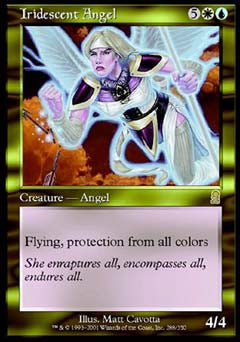 Iridescent Angel (Odyssey) Heavy Play