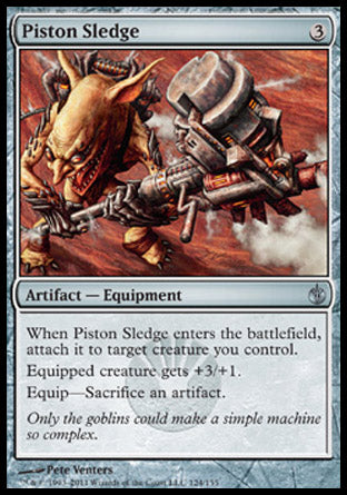 Piston Sledge (Mirrodin Besieged) Medium Play