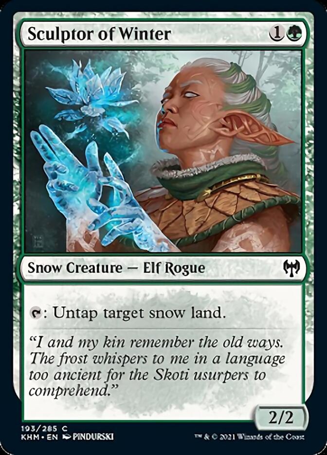 Sculptor of Winter (Kaldheim) Medium Play