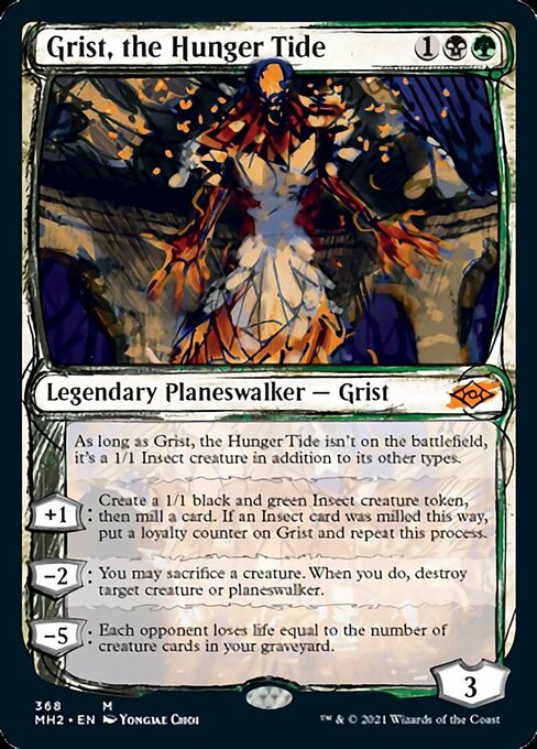 Grist, the Hunger Tide (Showcase) (Modern Horizons 2) Near Mint Foil