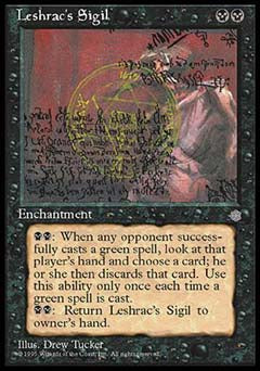 Leshrac's Sigil (Ice Age) Medium Play