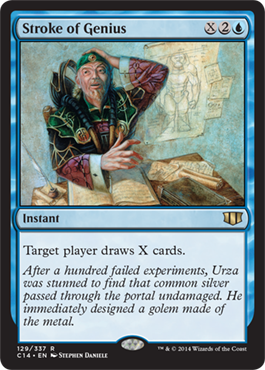 Stroke of Genius (Commander 2014 Edition) Medium Play