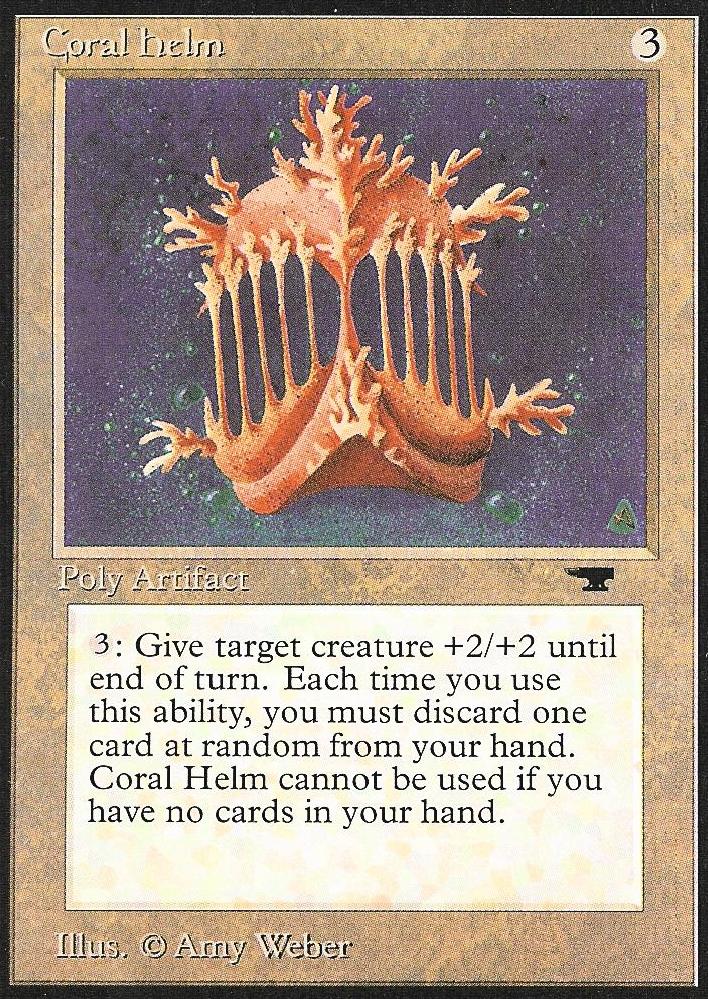 Coral Helm (Antiquities) Medium Play