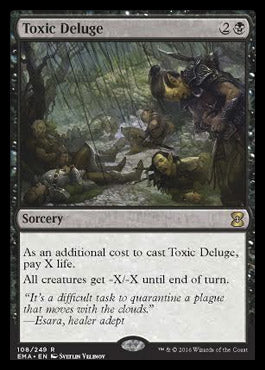 Toxic Deluge (Eternal Masters) Near Mint Foil