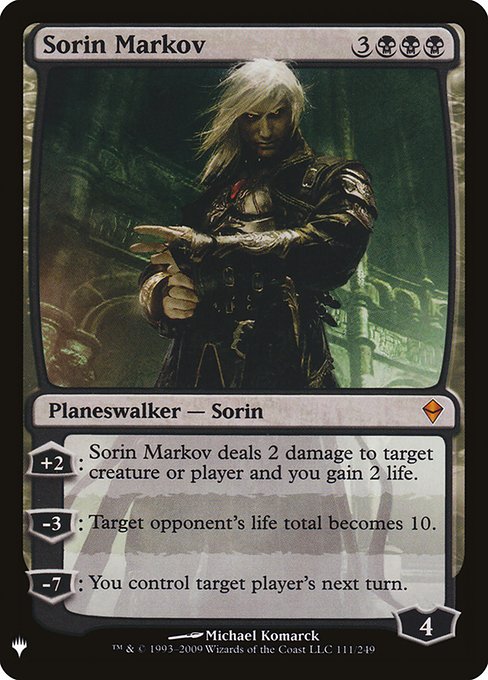 Sorin Markov (Mystery Booster) Near Mint