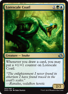 Lorescale Coatl (Duel Decks: Kiora vs Elspeth) Near Mint