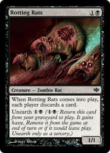 Rotting Rats (Conflux) Medium Play Foil
