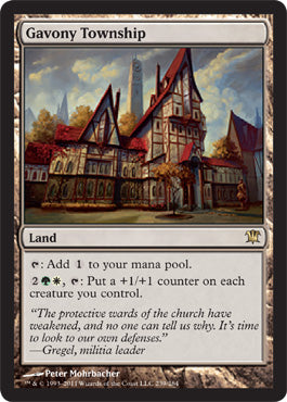 Gavony Township (Innistrad) Medium Play Foil