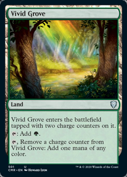 Vivid Grove (Commander 2020 Commander Legends) Near Mint