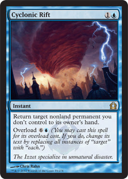 Cyclonic Rift (Return to Ravnica) Medium Play