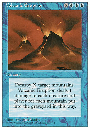 Volcanic Eruption (4th Edition) Near Mint