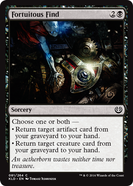 Fortuitous Find (Kaladesh) Medium Play