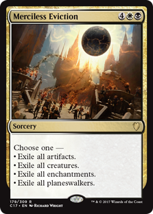 Merciless Eviction (Commander 2017) Medium Play