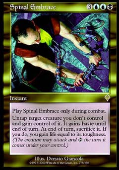 Spinal Embrace (Invasion) Medium Play