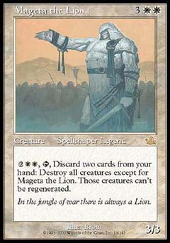 Mageta the Lion (Prophecy) Near Mint Foil