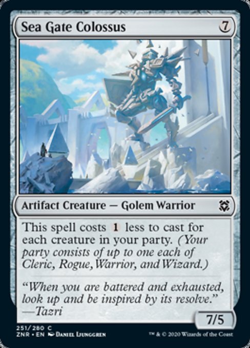 Sea Gate Colossus (Zendikar Rising) Near Mint