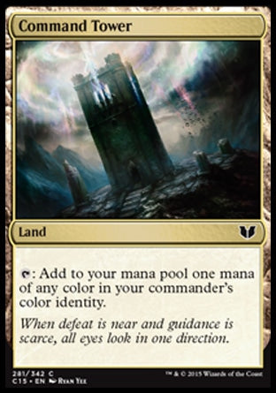 Command Tower (Commander 2015) Medium Play