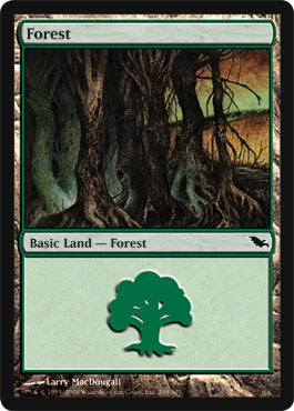 Forest (298) (Shadowmoor) Near Mint Foil