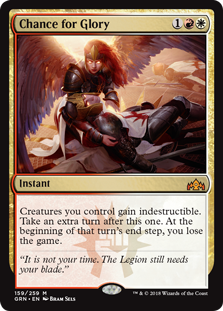 Chance for Glory (Guilds of Ravnica) Near Mint