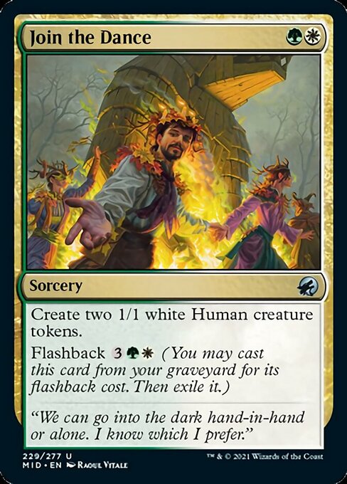 Join the Dance (Innistrad: Midnight Hunt) Near Mint