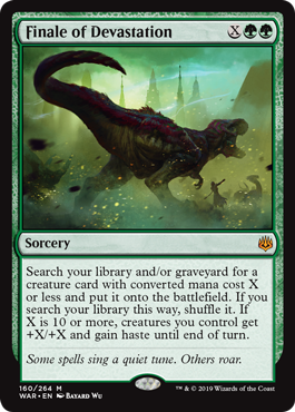 Finale of Devastation (War of the Spark) Near Mint Foil