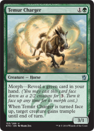 Temur Charger (Khans of Tarkir) Near Mint