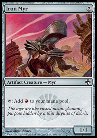 Iron Myr (Scars of Mirrodin) Light Play