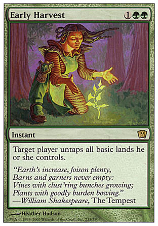 Early Harvest (9th Edition) Light Play