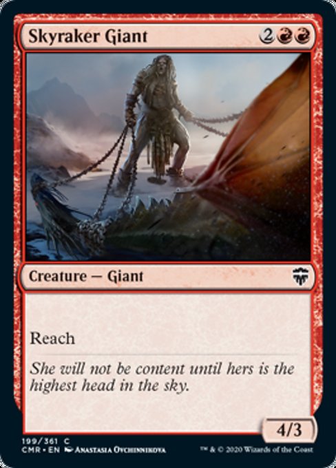 Skyraker Giant (Commander Legends) Near Mint Foil