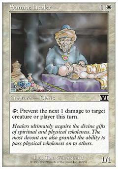 Samite Healer (Classic 6th Edition) Medium Play