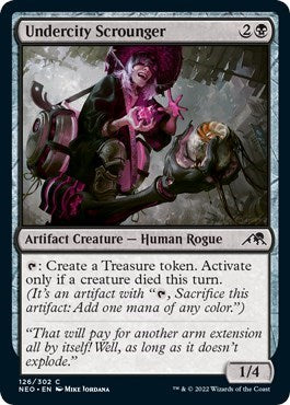 Undercity Scrounger (Kamigawa: Neon Dynasty) Near Mint