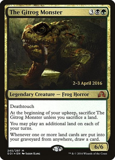The Gitrog Monster (Promos: Prerelease Cards) Near Mint Foil