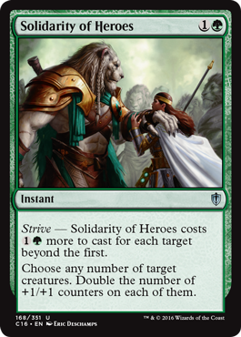 Solidarity of Heroes (Commander 2016 Edition) Near Mint
