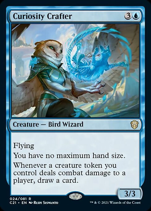 Curiosity Crafter (Commander 2021 Strixhaven) Near Mint