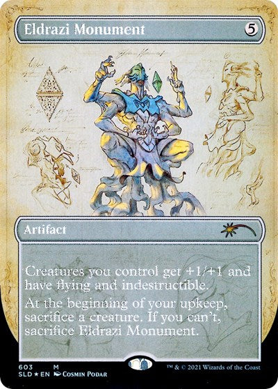 Eldrazi Monument (Secret Lair) Near Mint Foil