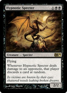 Hypnotic Specter (Magic 2010 Core Set) Light Play