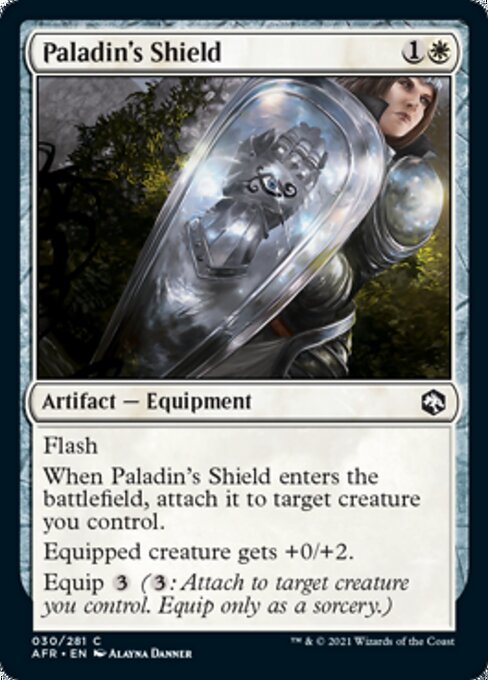 Paladin's Shield (Adventures in the Forgotten Realms) Near Mint Foil