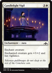 Candlelight Vigil (Guilds of Ravnica) Medium Play