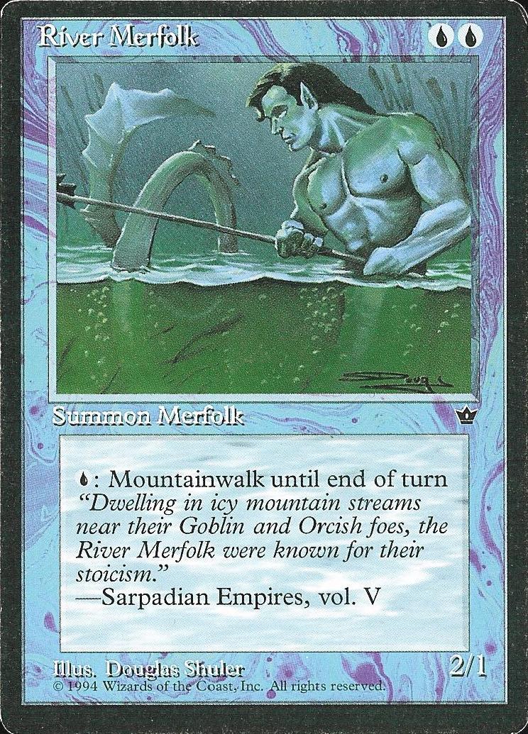 River Merfolk (Fallen Empires) Heavy Play