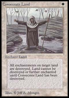 Consecrate Land (Beta) Near Mint