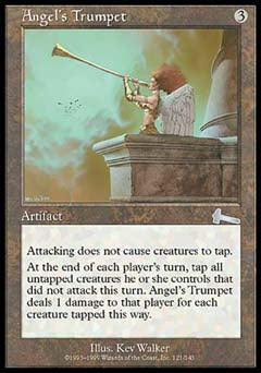 Angel's Trumpet (Urza's Legacy) Light Play