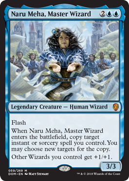 Naru Meha, Master Wizard (Dominaria) Medium Play Foil