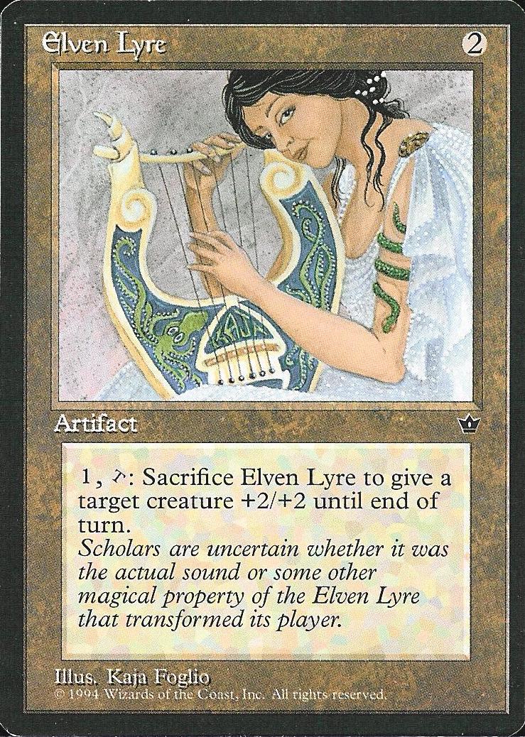Elven Lyre (Fallen Empires) Light Play