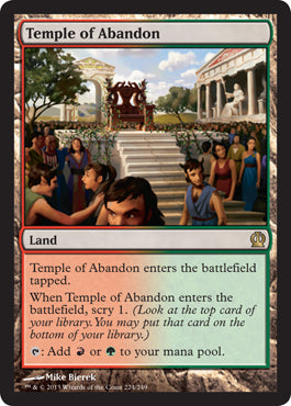 Temple of Abandon (Theros) Near Mint