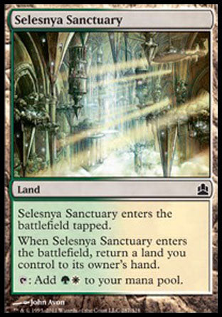 Selesnya Sanctuary (Commander) Light Play